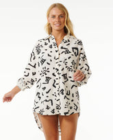 THE SEARCH L/S SHIRT - Off White - Rip Curl